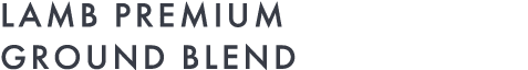 Lamb Premium Ground Blend