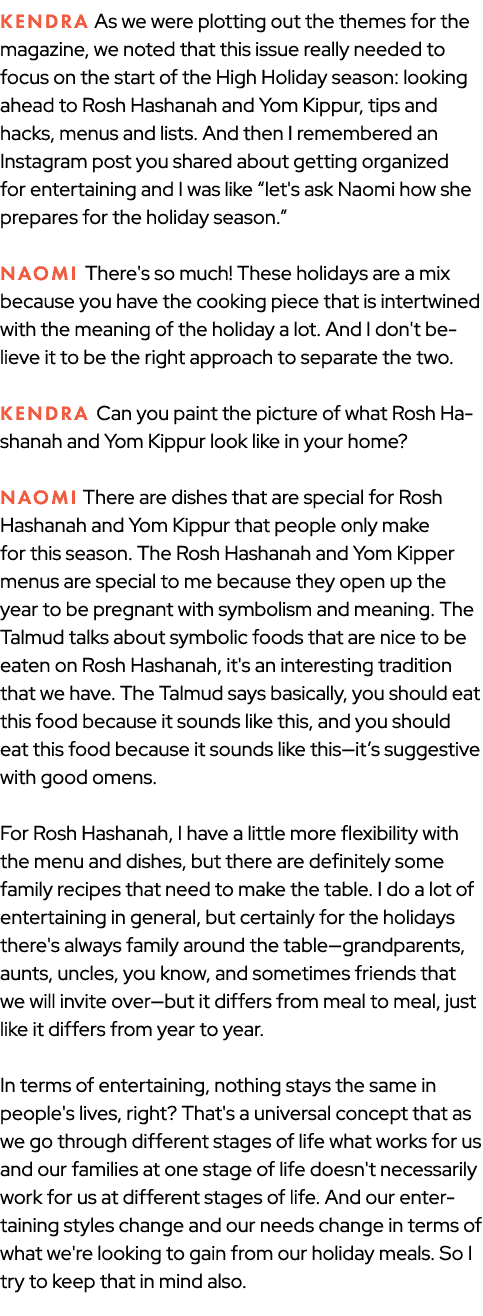 KENDRA As we were plotting out the themes for the magazine, we noted that this issue really needed to focus on the st...